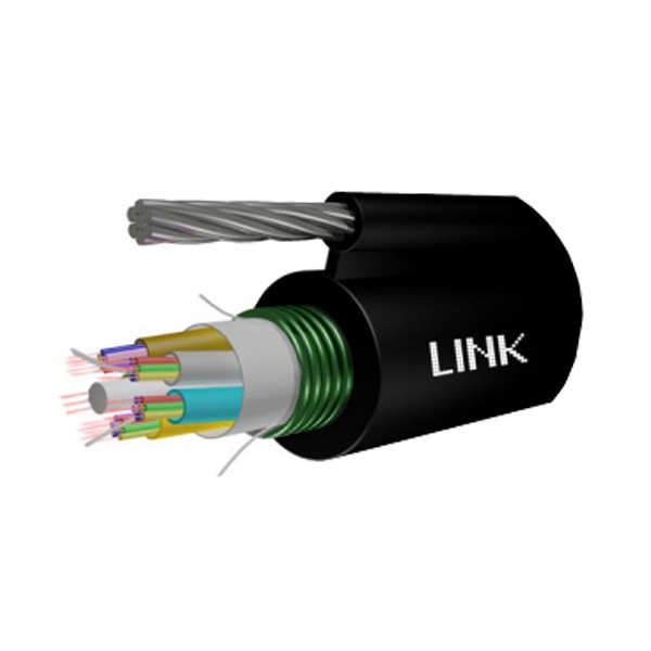 Link Ufc9860Ma Fiber Optic 60 Core Os2 9/125 Μm Single-Mode, Fig.8 Multi  Tube, Single Jacket, Drop Wire, Armored