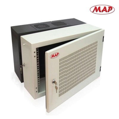MAP M1-60512P 19” Modern Wall Rack PF Series, Cold Roll Steel, 12U (60x50x62cm) *จัดส่งฟรีเขต กทม.และปริมณฑล