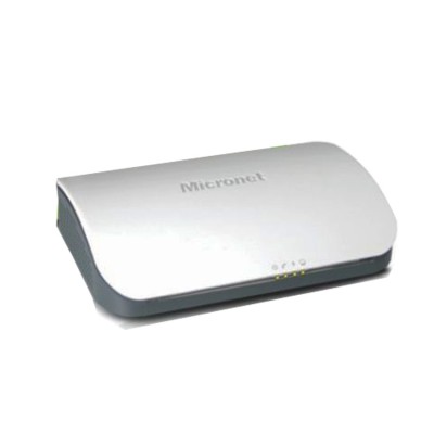 Micronet SP3362F ADSL2+ Modem Router, 1 Port RJ-11 and 1 Port LAN 10/100M Auto MDI/MDIX 