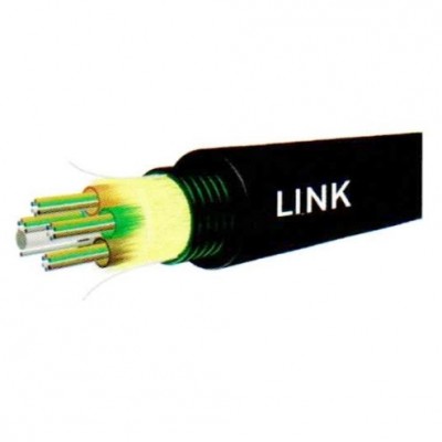 Link UFC9706CM Fiber Optic 6 Core OS2 9/125 μm Single-Mode, ADSS Multi Tube Cable (Tensile 1,800 N)