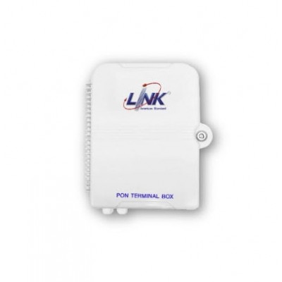 Link UFH3112 Indoor / Outdoor 12 SC/APC PON PLASTIC Terminal Box (w/12 adapter & pigtail) ตู้ประจำชั้น