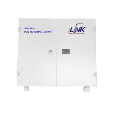 Link UFH3114 Indoor 48 SC/APC PON Terminal CABINET , (w/o adapter & pigtail) ตู้ใหญ่ประจำชั้น 