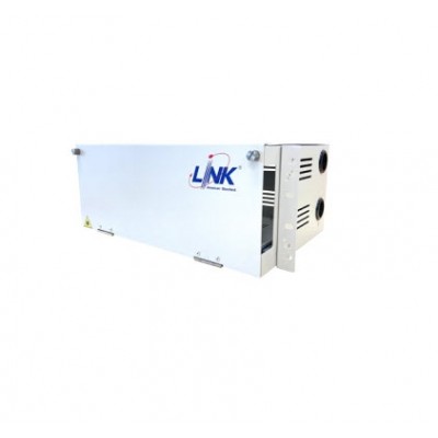 Link UF-4086A FDU SLIDE 12- 24C, Slide w/Cover, Rack Mount, w/Tray & Acc., Unload, Not Include F.O. Adapter Plate