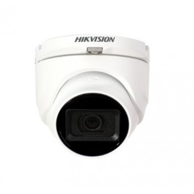 HIKVISION DS-2CE76D0T-ITMFS Analog Turret Camera 2M, HD 1080P, Day/Night 30m IR,  BUILT-IN MIC, Water proof and Dust resistant IP67