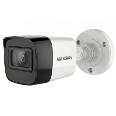 HIKVISION DS-2CE16D0T-ITFS Analog Bullet Camera 2M, HD 1080P, Day/Night 30m IR, BUILT-IN MIC, Water proof and Dust resistant IP67