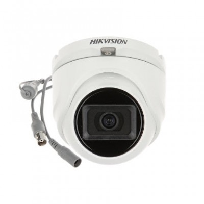 HIKVISION DS-2CE76H0T-ITMF(C) Analog Turret Camera 5M CMOS, 2.8mm to 3.6mm fixed focus lens, 30m IR distance, Water proof and Dust resistant IP67