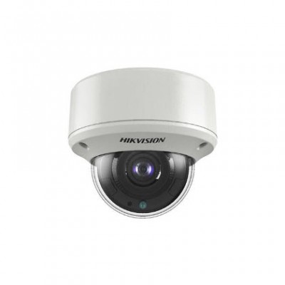 HIKVISION DS-2CE56D8T-AVPIT3ZF Analog Ultra-Low Light, EXIR 2.0 Dome IK10 Camera, 2.7mm - 13.5mm motorized auto lens, 2 MP high performance CMOS, 1920 × 1080 resolution, 130db true WDR, Smart IR, up to 60m IR distance, Water and dust resistant		
