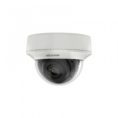 HIKVISION DS-2CE5AD8T-VPIT3ZE Analog Ultra-Low Light, 2.7mm - 13.5mm Auto focus, Vandal, PoC Dome Camera, 2 MP CMOS, 1920 × 1080 resolution, 130db true WDR, up to 60m Smart IR distance, Water and dust resistant IP67
