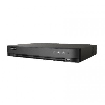 HIKVISION iDS-7208HQHI-M2/S Turbo AcuSense DVR, 8-ch analog, 1080P, up to 12-ch IP, 4MP, 1U, 1 HDD SATA Interface, H.265 Pro+