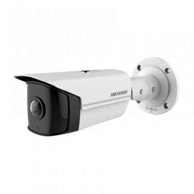 HIKVISION DS-2CD2T45G0P-I Ultra wide angle fixed lens Bullet Network Camera, 1.68 mm Fixed lensl, Resolution 2688 × 1520, Smart Human/Vehicle Detection, H.265+ Compression Technology,  Support microSD card up to 256 GB, HIK-cloud service 