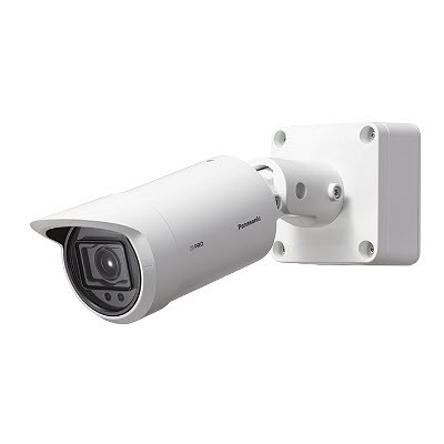 I-PRO (Panasonic) WV-S1536LTN 2MP(1080p) Outdoor Bullet Network Camera, 2.3 x (Motorized zoom / Motorized focus), H.265, Built-in IR LED, IP66, IK10								