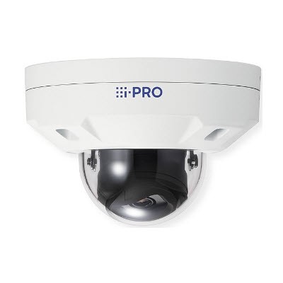 I-PRO (Panasonic) WV-S25500-F3L 5MP Vandal Resistant Outdoor Dome Network Camera, 1x (Motorized zoom / Motorized focus), H.265, Built-in IR LED, IK10, IP66								