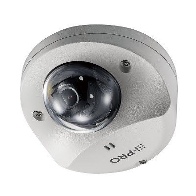 I-PRO (Panasonic) WV-S3531L 2MP (1080p) Vandal Resistant Outdoor Compact Dome Network Camera, 1x (Motorized zoom / Motorized focus), H.265, Built-in IR LED, IK10, IP66								