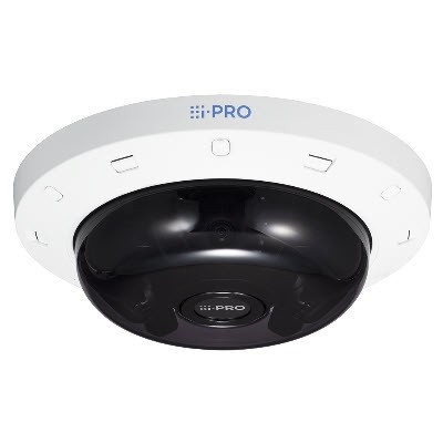 I-PRO (Panasonic) WV-S8544G 4x4MP(16MP) Multi-Sensor Network  Outdoor Camera with AI Engine,H.265, Zoom 2.5x, Smoke Dome type							
