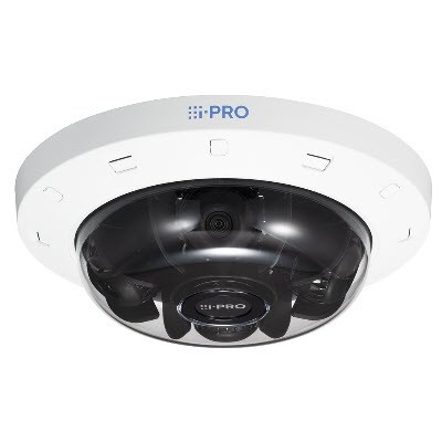 i-PRO WV-S8574L 4x4K(33MP) Outdoor Multi-Sensor Network Camera with AI Engine, H.265, Zoom 1x, Built-in 360° IR LED								