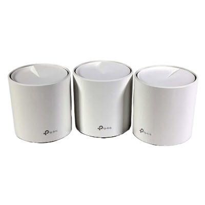 tp-link DECO X60 PACK3 AX3000 Whole Home Mesh Wi-Fi 6 System SPEED								 								