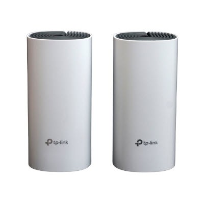 tp-link DECO_E4-Pack2 Whole Home Mesh Wi-Fi System Seamless Roaming, Parental Controls, Easy Setup								 								