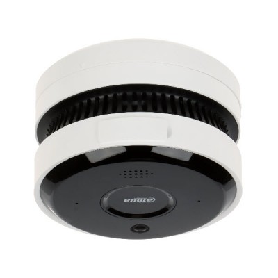 Dahua HY-SAV849HA-E 5MP WizMind IR Fisheye Network CAMERA, AI-fire Smoke Sensing Detection, Built-in Mic 