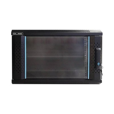 GLINK GC6U(60CM) BL Wall Rack 6U (60x60x37cm) Black Removable side panels easy to install and maintain