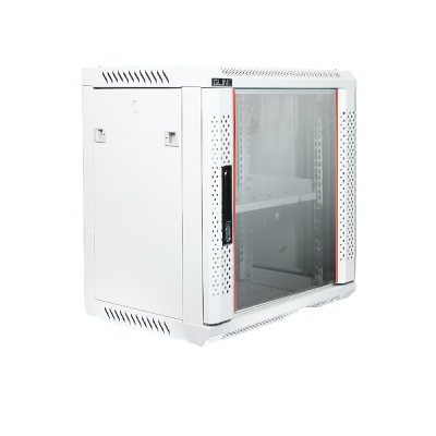 GLINK GC12U(45) WH Wall Rack 12U (60x45x63.5cm) White Network cabinet removable side panels easy to install and maintain