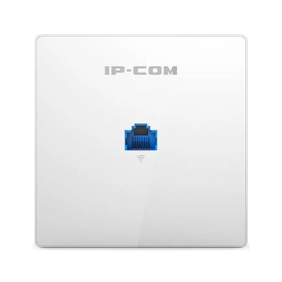 IP-COM W36AP(TH) AC1200 Dual Band Gigabit In-Wall Access Point 2.4 GHz up to 300 Mbps, 5GHz up to 867Mbps, 2 port GB 10/100/1000 Base TX ports, POE support