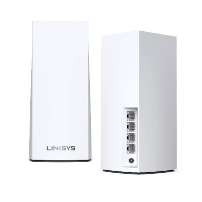 Linksys ATLAS PRO6 MX5502 Dual band AX5400 Mesh WiFi Router, Covers up to 500 sq m, Handles 60+ devices at speeds up to 5.4 Gbps, (Pack 2)