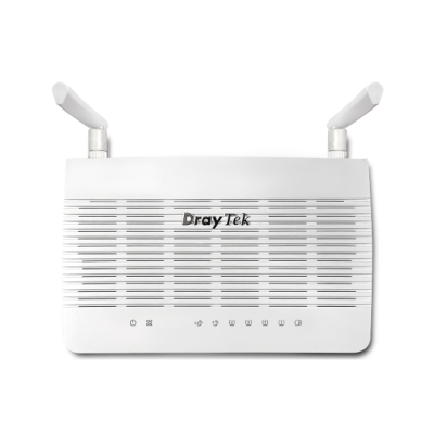 DrayTek Vigor2136 broadband VPN router 2-WAN Load Balance 1x 2.5G WAN, 1x 2.5G LAN/WAN Switchable, Max Throughput 2.3Gbps, VPN 4 Tunnel, 30 Clients