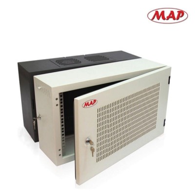 MAP M1-60409P 19” Modern Wall Rack PF Series, Cold Roll Steel, 9U (60x40x48.5cm) *จัดส่งฟรีเขต กทม.และปริมณฑล