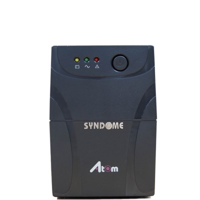 SYNDOME ATOM 850-LED UPS 850VA/360W, Stabilizer, Universal Socket 4 Outlet (ส่งฟรีทั่วประเทศ)