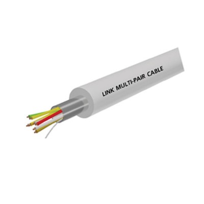 Link CB-0254A Control Cable Multi-Pair Cable, 4 pairs (Double Shield), 24 AWG								