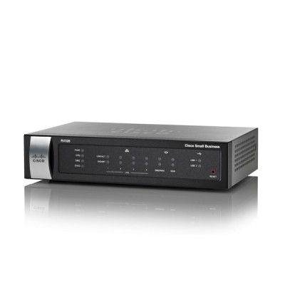 Cisco RV320 : Dual Gigabit WAN VPN Router Allow load balancing and business continuity, Dual USB ports support a 3G/4G modem or flash drive