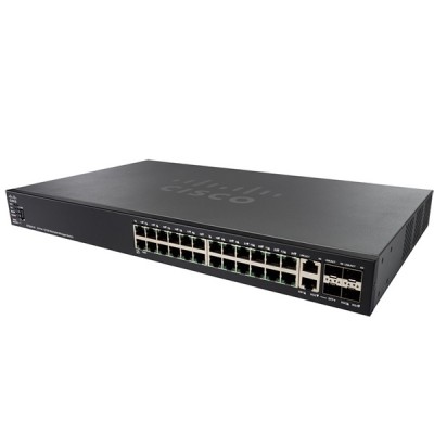Cisco SF550X-24 24-port 10/100  Stackable Switch