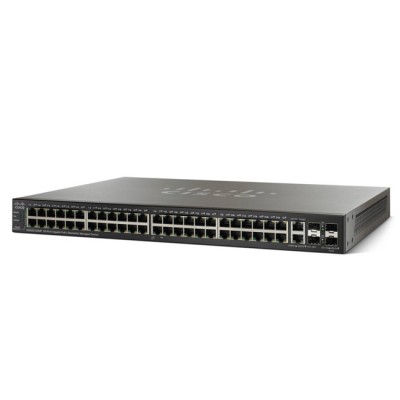 SG500-52MP : 52 Port Gigabit PoE Stackable Managed L3 Switch + 2Port 10/100/1000 Gigabit Combo (SFPs) + 2 Port SFPs with + PoE+ (IEEE 802.3af) Max 740 Watt