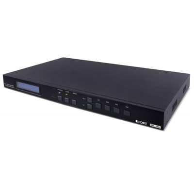 NEXiS MU844 4K UHD 4×4 HDMI OVER HDBASET MATRIX WITH LAN SERVING
