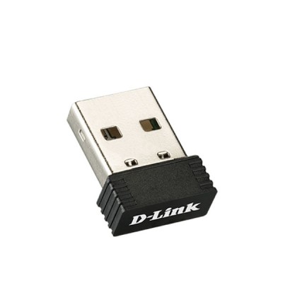 D-Link DWA-121 Wireless N 150 Pico USB Adapter,64/128-bit WEP Data Encryption ,2.4 GHz to 2.4835 GHz ,USB 2.0