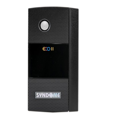 SYNDOME ECO II-600 LED UPS 600VA/360W, Stabilizer, Universal Socket 4 Outlet (ส่งฟรีทั่วประเทศ)