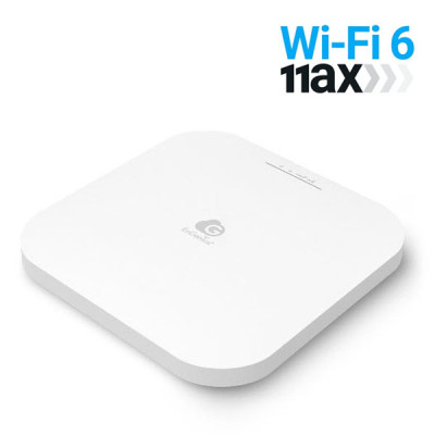 EnGenius ECW212L Wi-Fi 6 Cloud Managed Lite 802.11ax 4×4 Dual Band Indoor Wireless Access Point