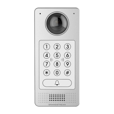 Grandstream GDS3710 HD IP Video Access Control System, SIP video streaming to NVRs, Built-in RFID chip reader, Built-in microphone and speaker, POE, weatherproof and vandal resistant