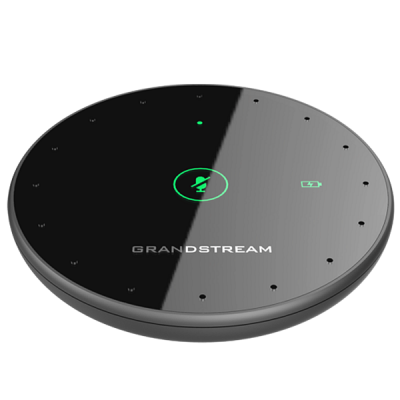 Grandstream GMD1208 1500mA , Desktop Wireless Microphone, Touch mute button with LED Bluetooth,  Proprietary 2.4GHz wireless technology, High quality audio 