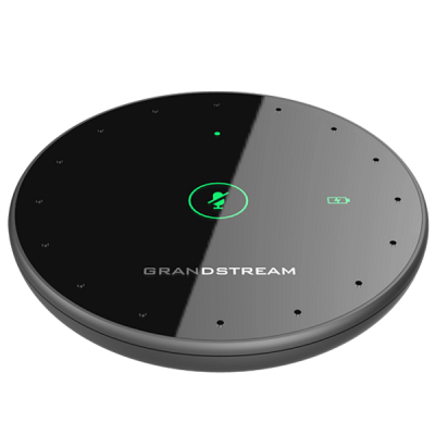 Grandstream GMD1208 1500mA , Desktop Wireless Microphone, Touch mute button with LED Bluetooth, Proprietary 2.4GHz wireless technology, High quality audio 