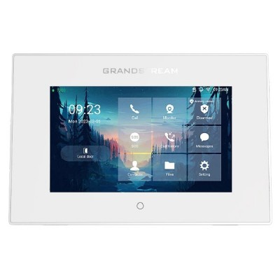 Grandstream GSC3570 Intercom Wifi touch screen IP video and Facility Control Station,  7" LCD Touch Screen with PoE, Dual band WiFi, 4 alram input and 1 alram output