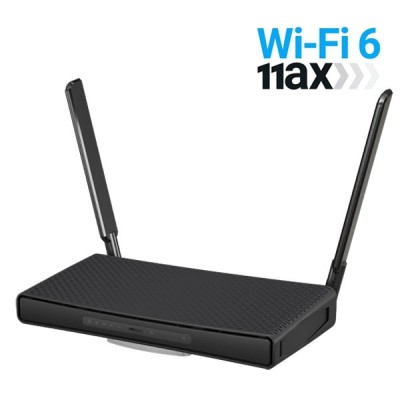 Mikrotik hAP ax3 (C53UiG+5HPaxD2HPaxD) WiFi 6 Access Point, 1.774Gbps. (2.4GHz + 5.0GHz) 802.11a/n/ac/ax, 4 Port Gigabit, 1 Port 2.5G PoE In/Out (Passive PoE Port), + 1 USB 3.0 Port 