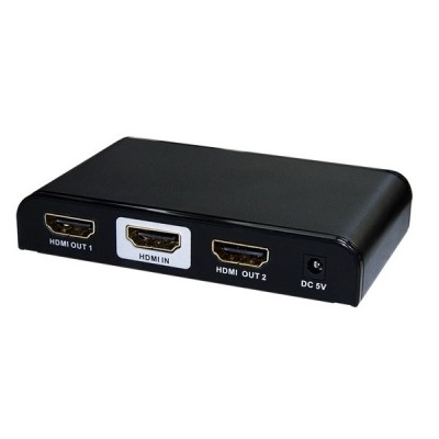 VANZel LH-102P 4K HDMI SPLITTER 1X2 SUPPORT 3D, CEC, HD AUDIO