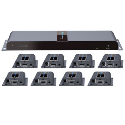 VENZel (NEXIS) LH-108EA 8 PORT HDMI SPLITTER 40M EXTENDER OVER CAT6/6A/7