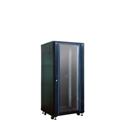 Link CH-60627GW 19” Glass-Wave Server Rack 27U, (60x60x140cm.) Black *ส่งฟรีเขต กทม.และปริมณฑล