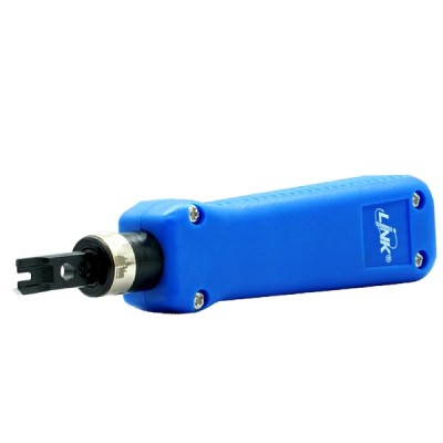 Link TL-3116 Impact Tool with Blade 110, Seating wire into terminal block and cut off