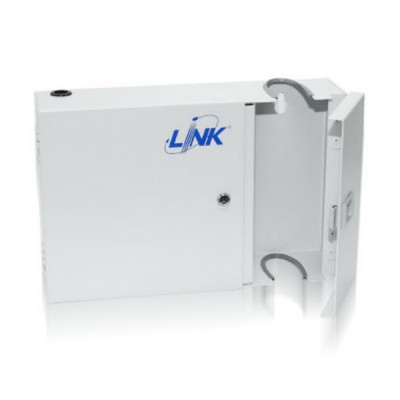 Link UF-2024A Fiber Optic Distribution Unit (FDU) 6-48F (4 Snap-In) Box Wall Mount, Unload