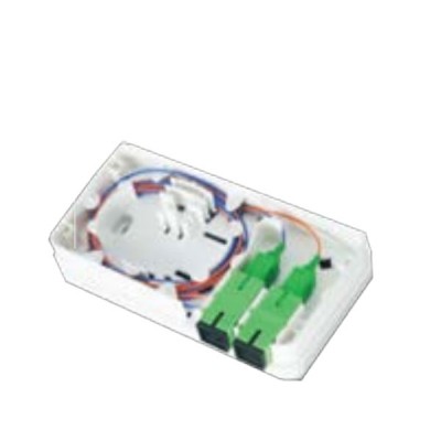 Link UFH3111 Indoor FTTR Smart Outlet, SC /APC 2 Port, w/ Pigtail + Adapter + Sleeve (Super-S Series)