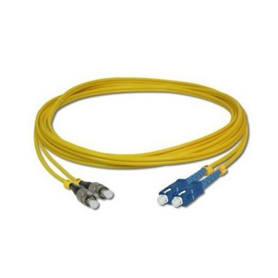 Link UFP968D36-05 Fiber Optic SC-FC Patch Cord OS2 9/125 μm, Duplex Single-mode, (3.0 mm Jacket)/UPC-APC, Lengths 5 m. 
