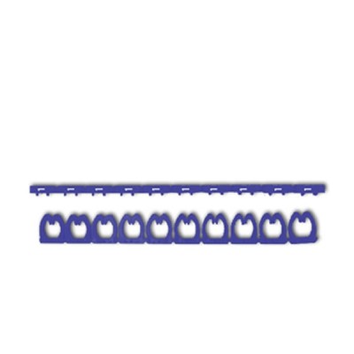 LINK US-2211 Cable Marker # 0-9 for 4-5.5 mm.(Blue for CAT 5E , CAT 6) 10 เลข/แถว,1ถุงมี 10 แถว